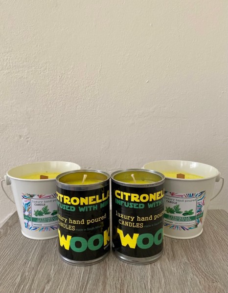 Citronella 330ML candle with mint